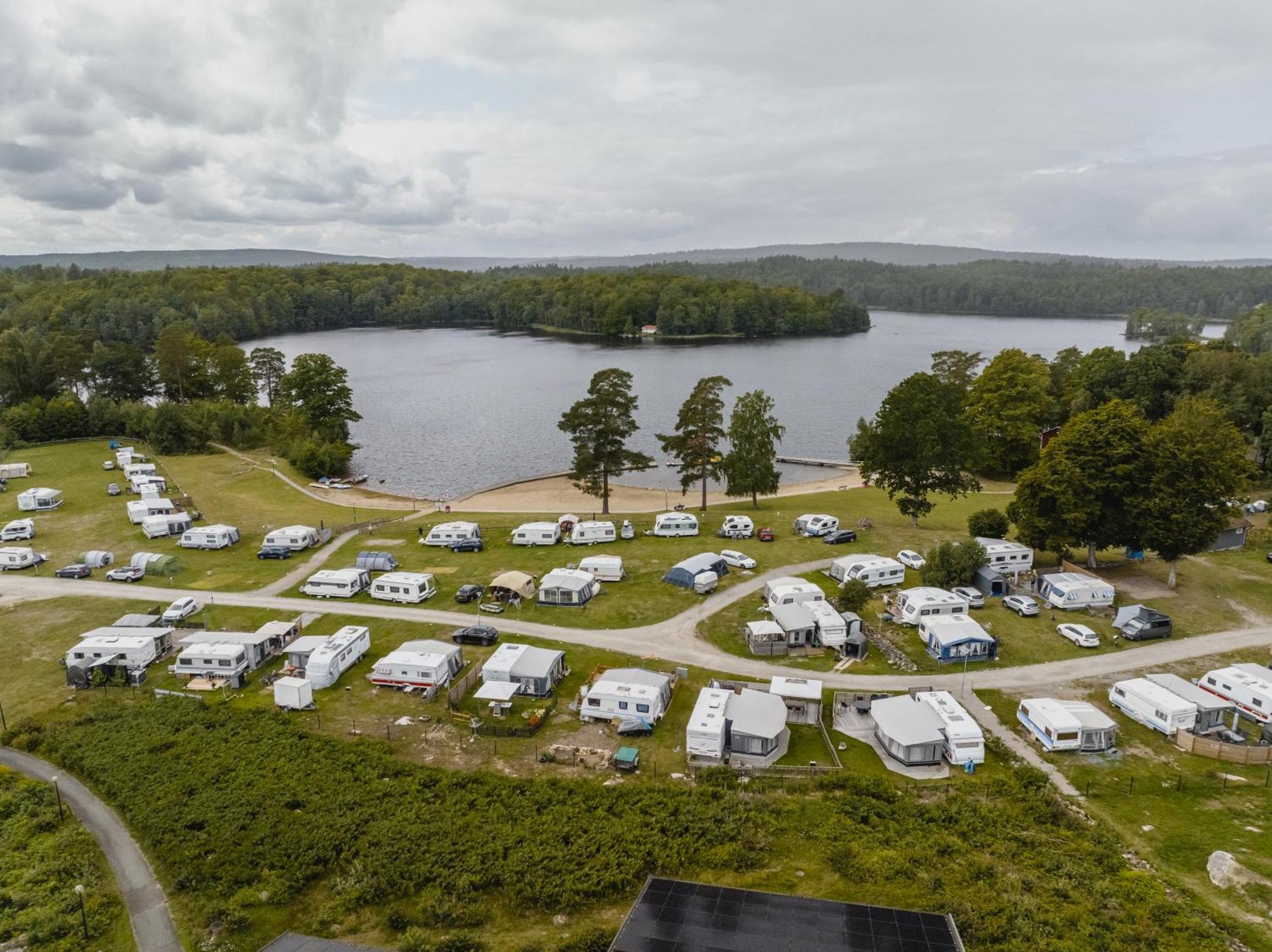 Halens Camping Och Stugby Olofström Exteriér fotografie